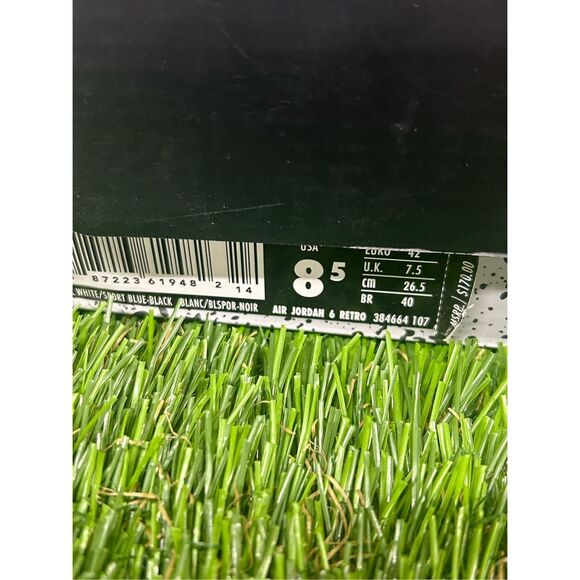 8.5 - OG box Jordan 6 Retro Sport Blue 384664-107 (2014) - Picture 7 of 7